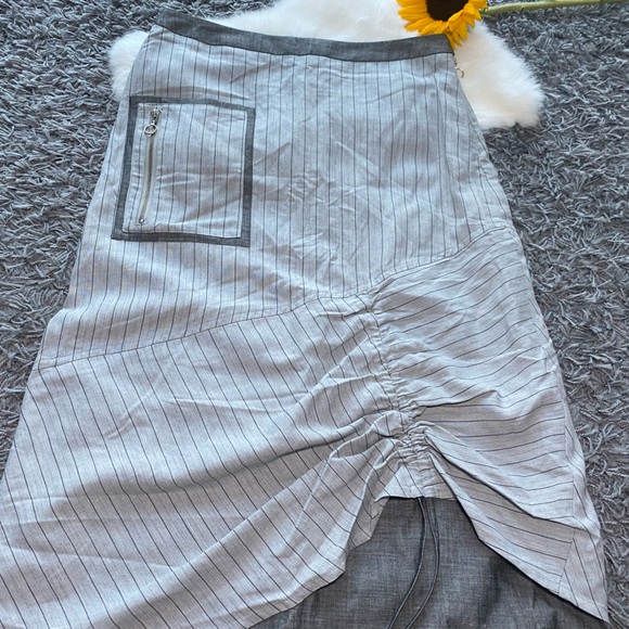 Lener Corder Linen Skirt - Picture 2 of 8